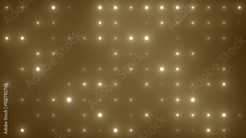 Gold creative bright flood lights flashing. Seamless loop. look more options and sets footage  in my portfolio