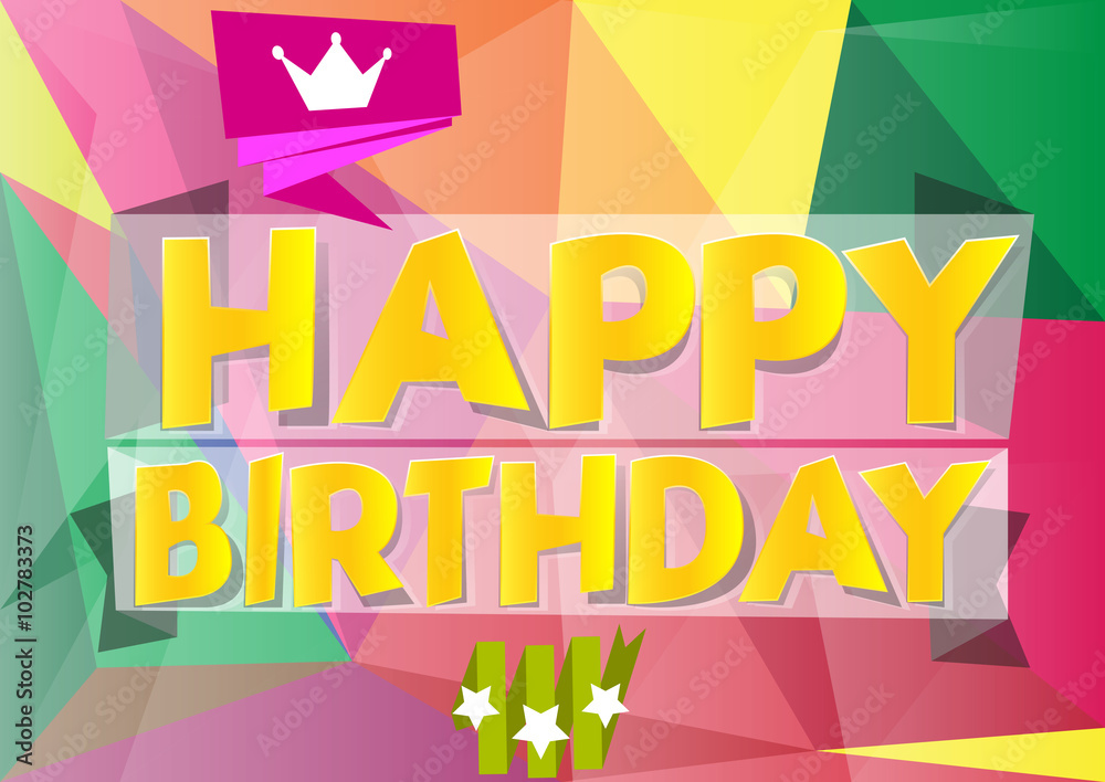 Happy Birthday Card Happy Birthday Card