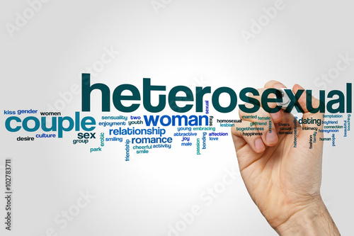 Heterosexual word cloud