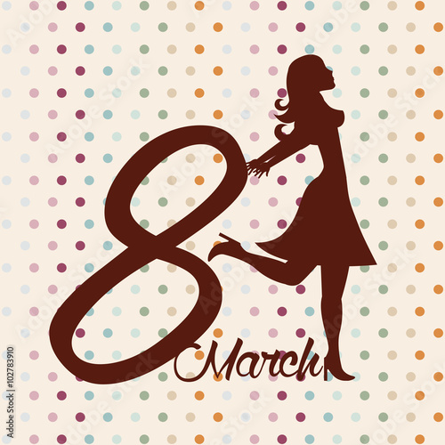 happy womens day design 