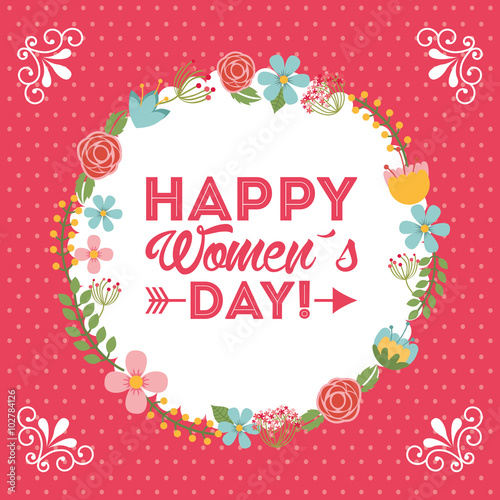 happy womens day design 