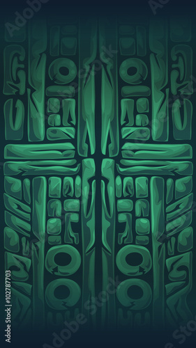 Jungle shamans mobile GUI background