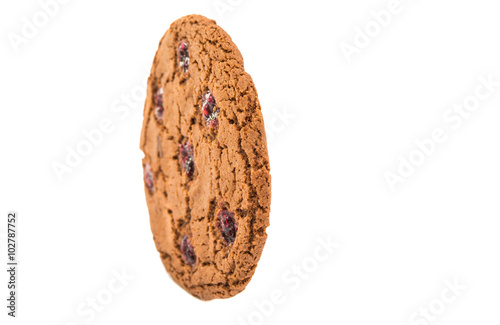 large cookies with a cherry