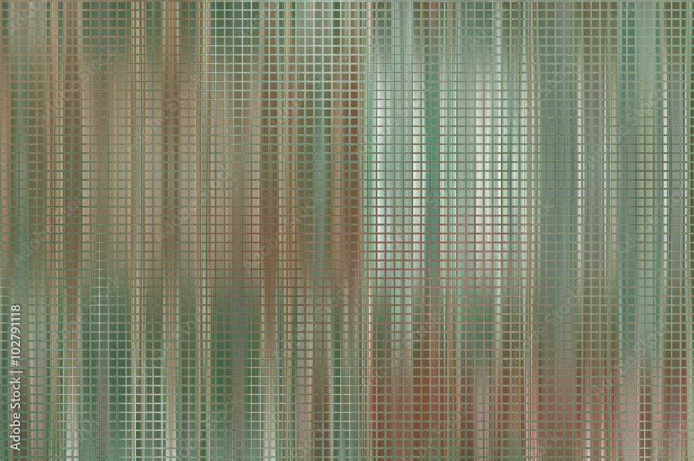 Bokeh light, shimmering blur spot lights on green abstract backg