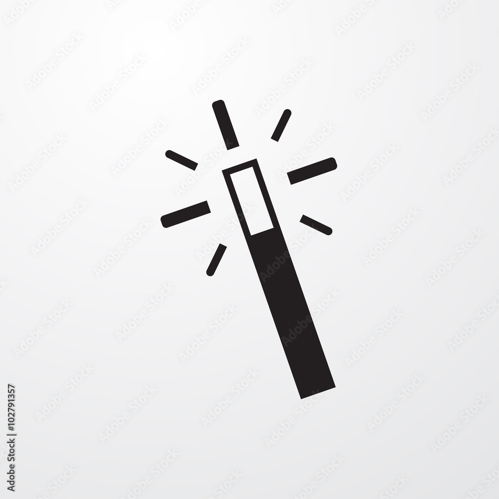 Magic wand icon for web and mobile. Magic wand icon for web and mobile.