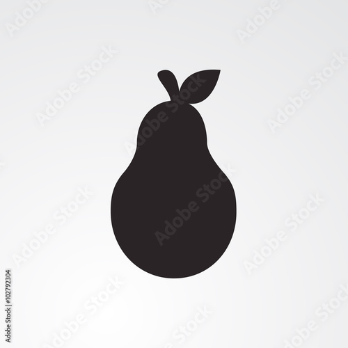 Pear icon for web and mobile