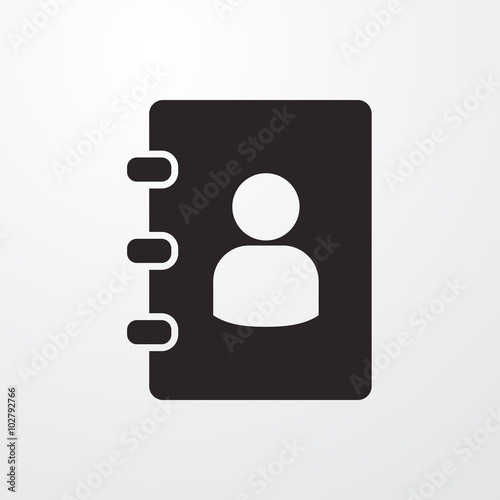 Phone book icon for web and...