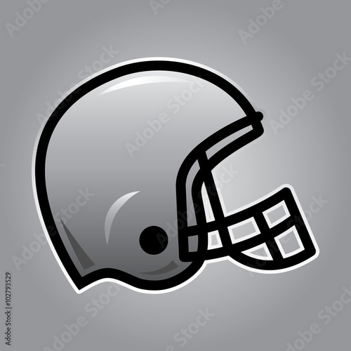 Football Helmet Vector Icon