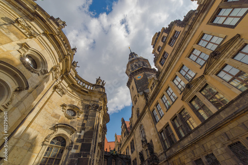 Dresden sky view