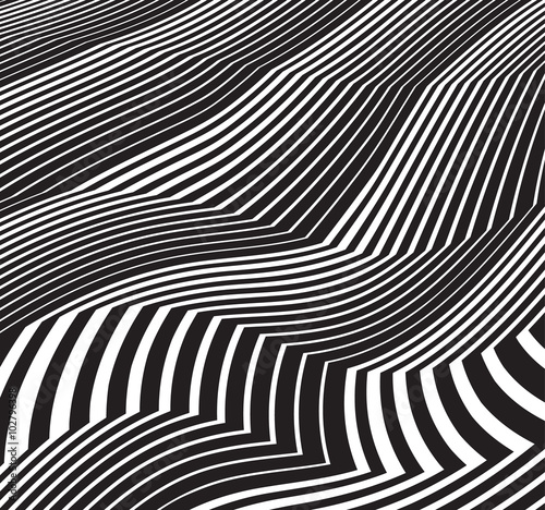 optical art background abstract greyscale artwork black and whit