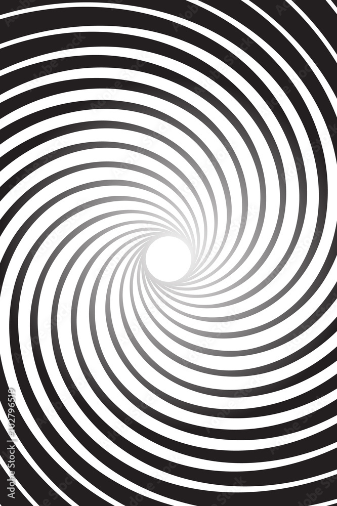 abstract twist, swirl, rays radial stylish background