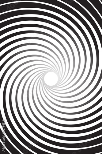abstract twist, swirl, rays radial stylish background