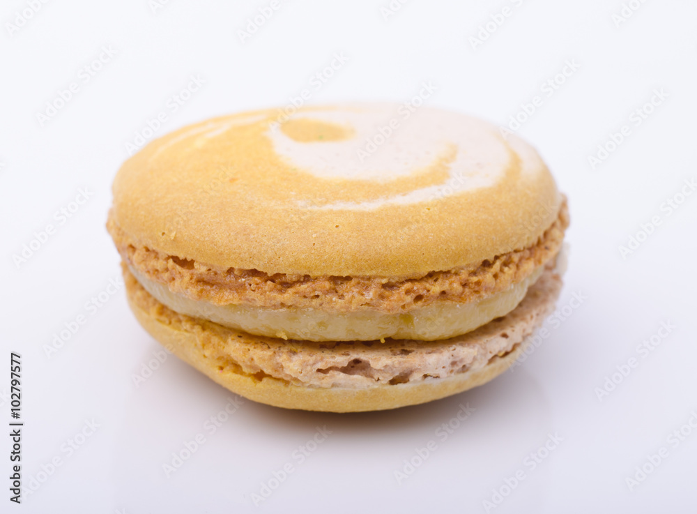 french sweet delicacy, macaroons variety closeup. french sweet delicacy, macaroons variety closeup.