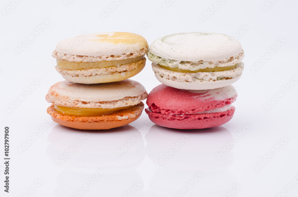french sweet delicacy, macaroons variety closeup french sweet delicacy, macaroons variety closeup