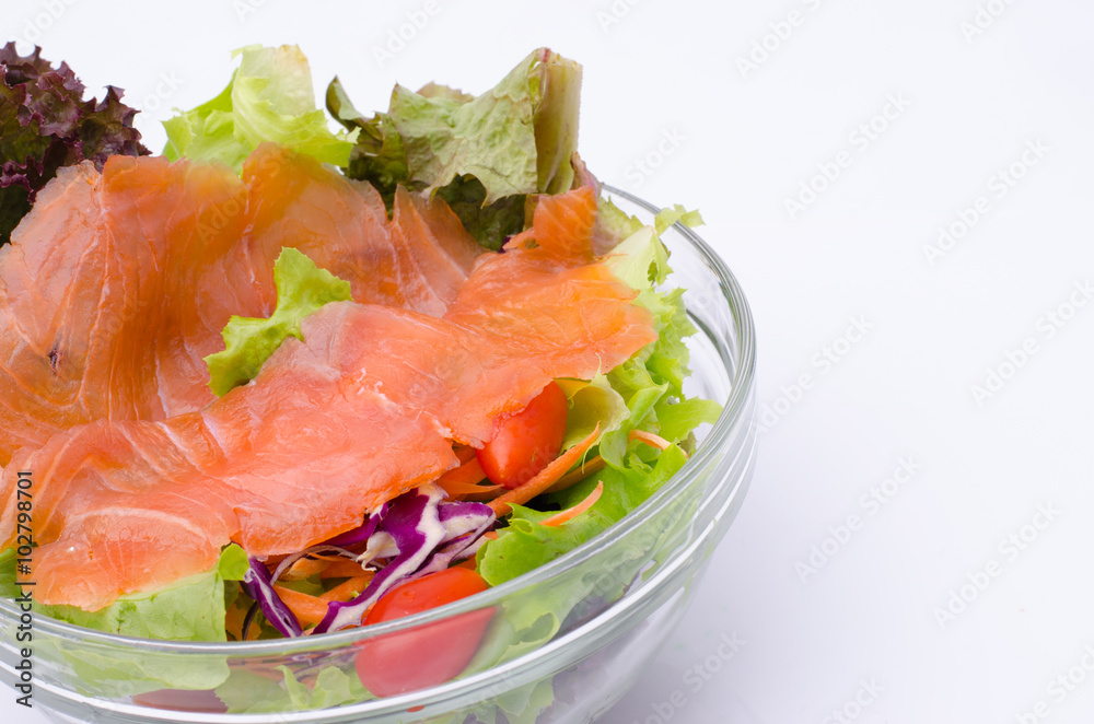 Salmon salad