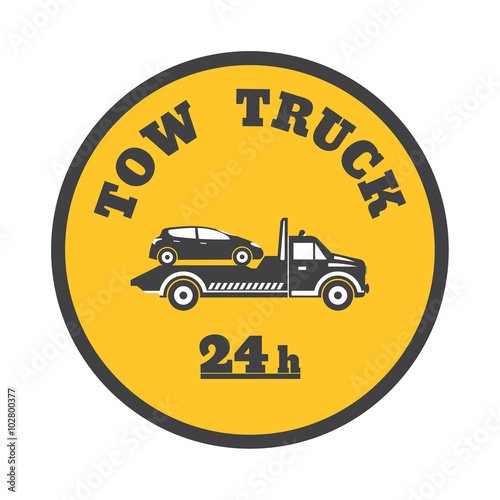 Tow truck icon