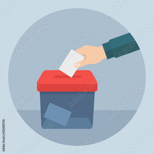 Vote vector illustration