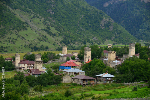 Mestia, Georgia photo