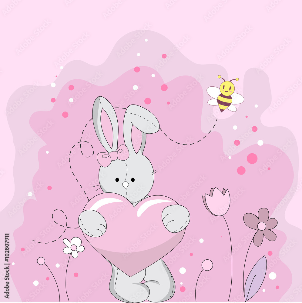 Romantic Bunny, Valentine's Day