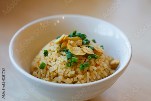 Thai garlic fried rice