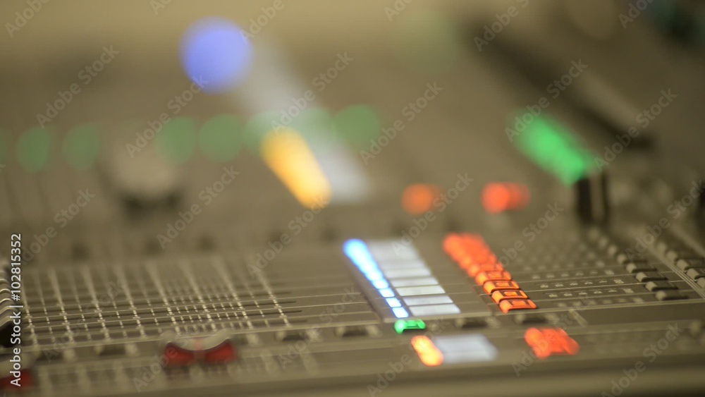 audio sound mixer with buttons and sliders audio sound mixer with buttons and sliders