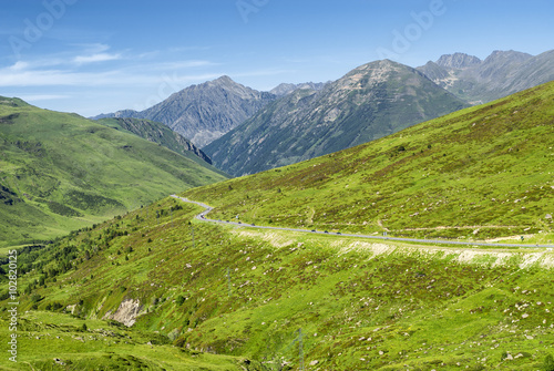Mountain landscape in Andorra