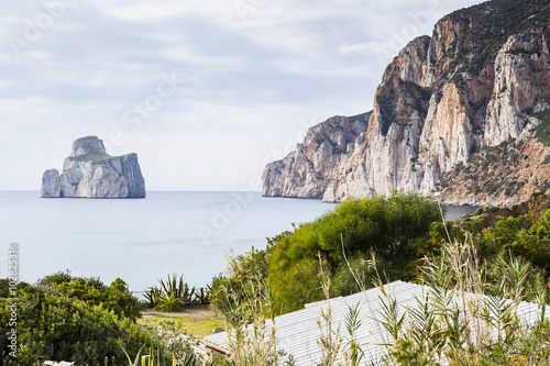 Garden with spectacular view, Sardinia