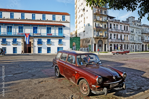 Cuba  La Habana Vieja, Old Cars © Ingo Bartussek