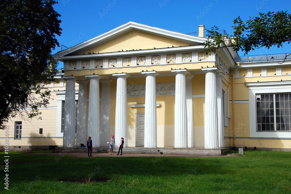 One of the buildings of the Academy of Arts, St. Petersburg