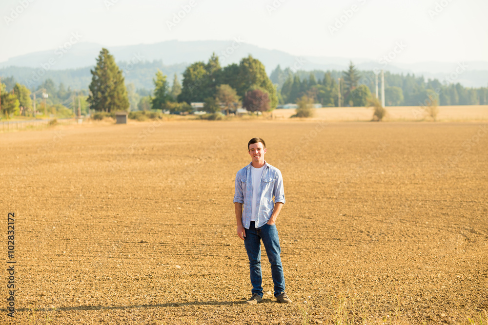 Young Man High School Senior Portrait Young Man High School Senior Portrait