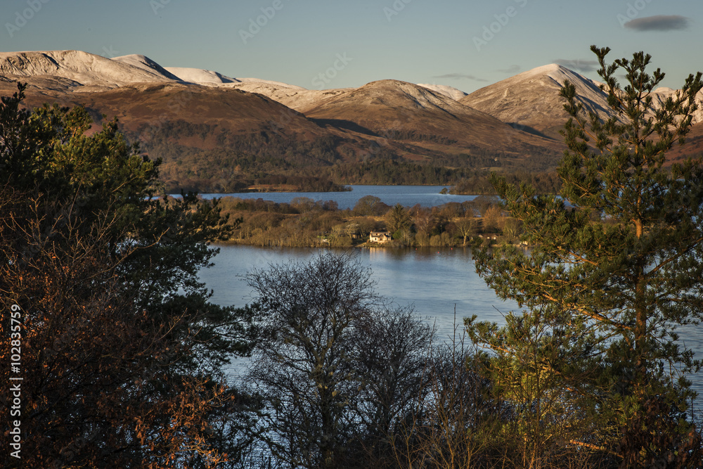 Loch Lomond Valley view