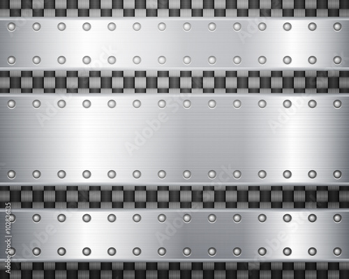 carbon and metal plates