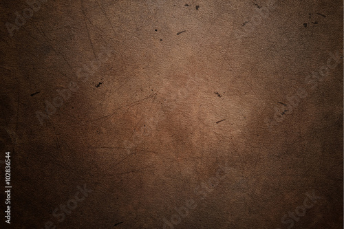 Worn leather with stains texture background