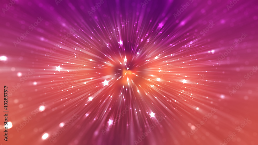 Obraz premium abstract red background. explosion star.