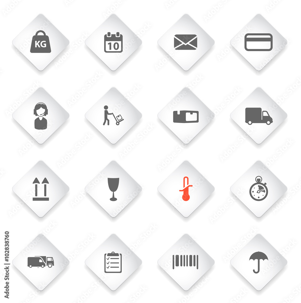 Delivery simply icons Delivery simply icons