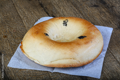 Uzbek bread photo