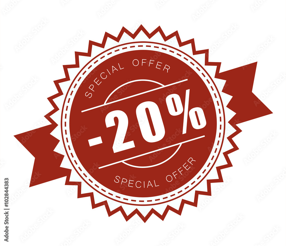 discount special offer stamp sticker selling