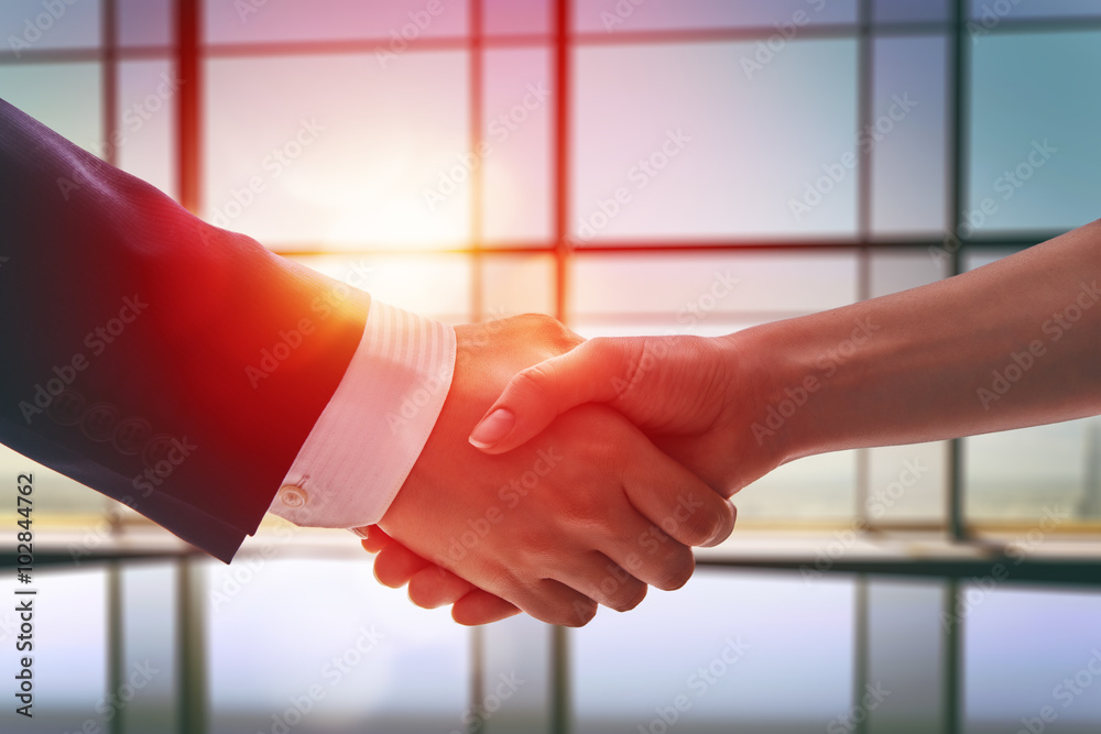 © Konstantin Yuganov - handshake of businessmen.