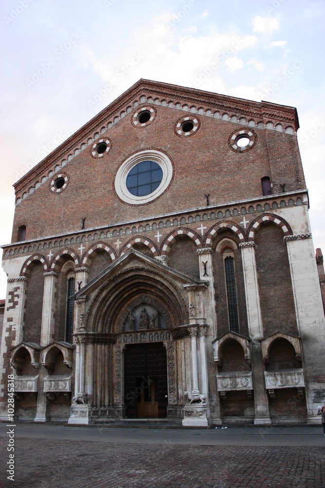 Church Santa Corona in Vicenza, Veneto Italy