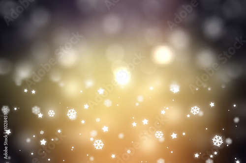 Christmas gold background. The winter background © spaceshine