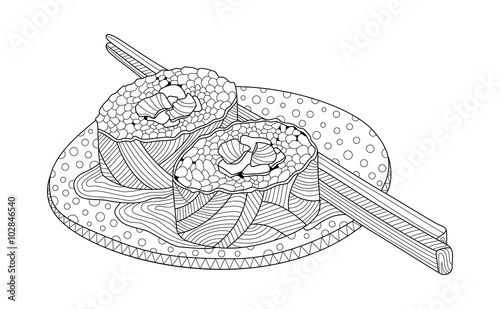 Zentagle Sushi Plate