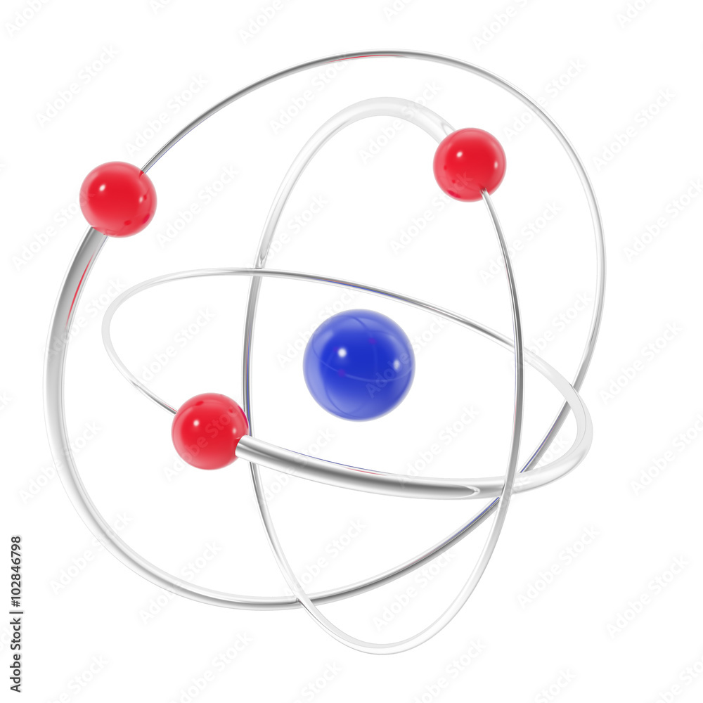 atom icon isolated on white background. atom icon isolated on white background.