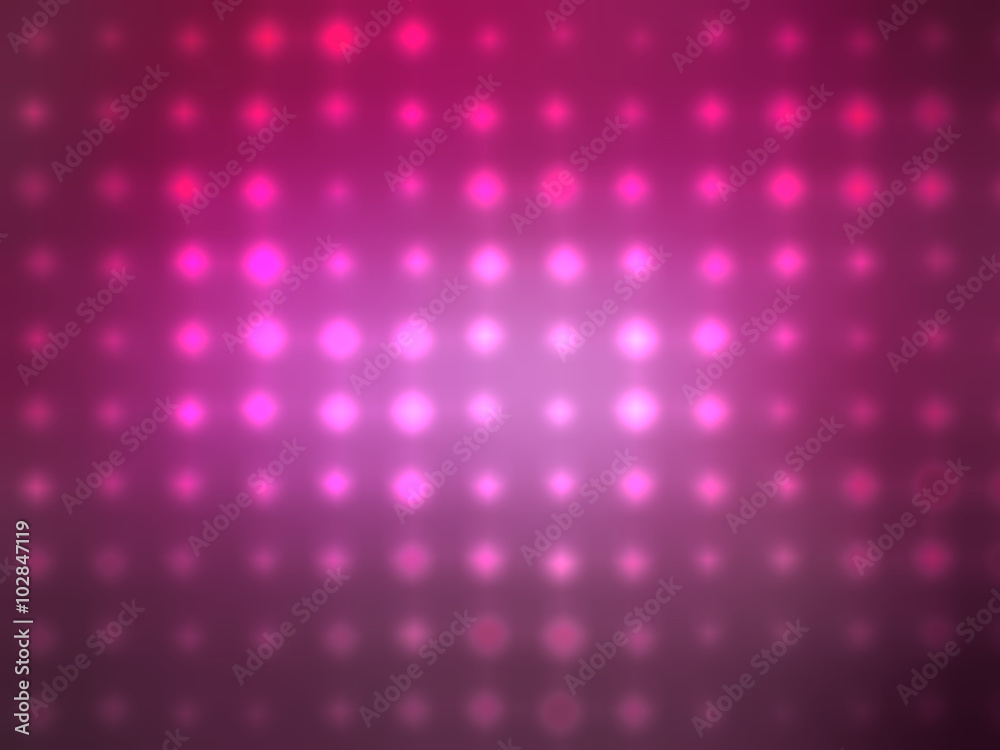 Image of defocused stadium lights..Abstract pink background with