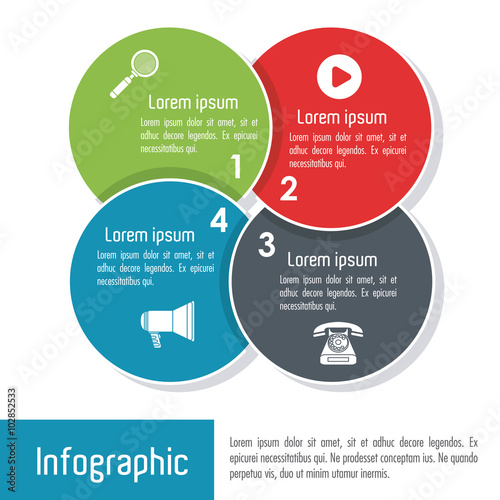 Infographic icon design 