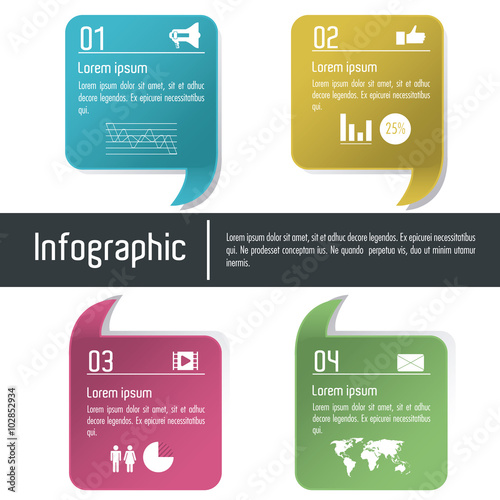Infographic icon design 