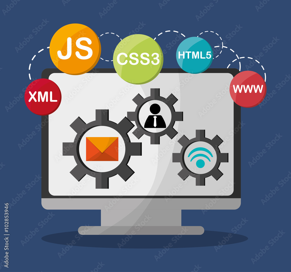 Developer icon design Developer icon design