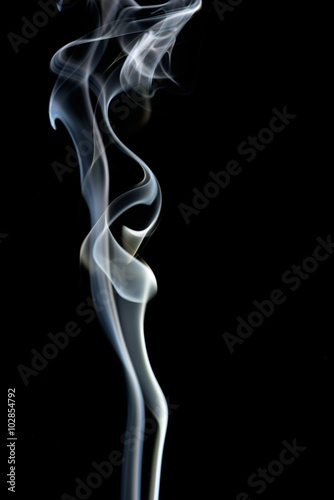 Forms with smoke
