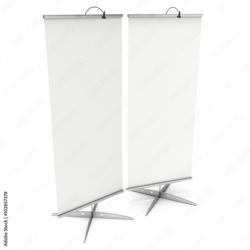Blank Roll Up Expo Banner Stand. Blank Roll Up Expo Banner Stand.