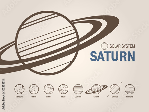 Planet Saturn