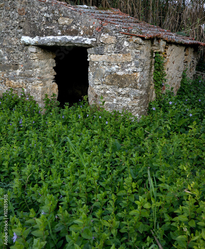 Fototapeta Naklejka Na Ścianę i Meble -  stone house , Santo Estevao das Gales, Mafra,Portugal